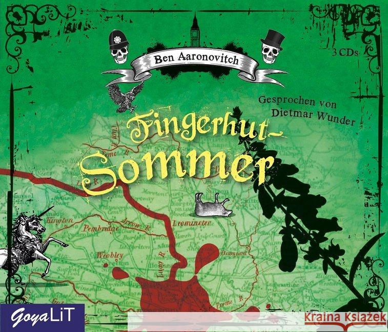 Fingerhut-Sommer, 3 Audio-CDs Aaronovitch, Ben 9783833734243 Jumbo Neue Medien