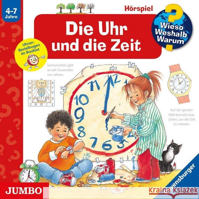 Die Uhr und die Zeit, Audio-CD Weinhold, Angela 9783833734564 Jumbo Neue Medien