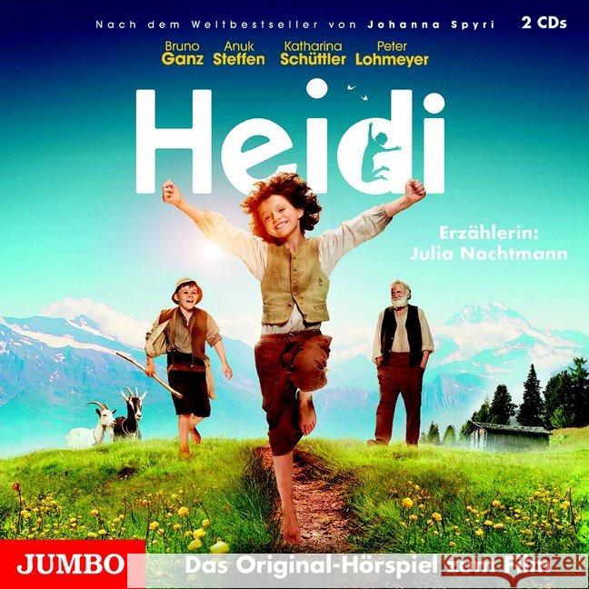 Heidi, 2 Audio-CDs : Das Original-Hörspiel zum Film Spyri, Johanna 9783833735073