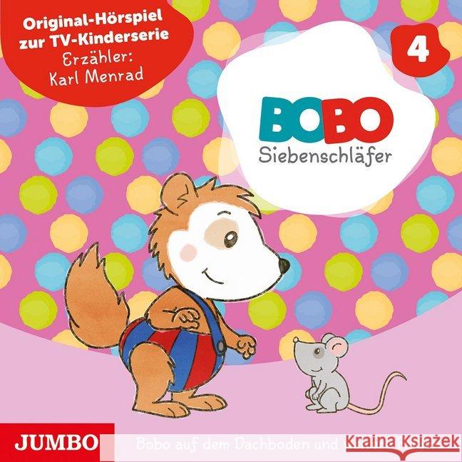 Bobo Siebenschläfer - Bobo auf dem Dachboden und weitere Folgen. Tl.4, Audio-CD : Original Hörspiel zur TV-Kinderserie Osterwalder, Markus 9783833735172 Jumbo Neue Medien