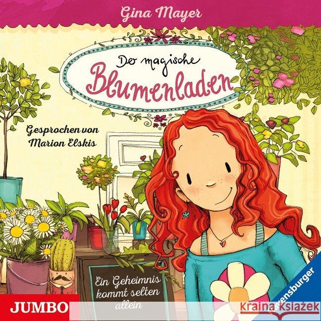 Der magische Blumenladen - Ein Geheimnis kommt selten allein, 1 Audio-CD : Lesung Mayer, Gina 9783833735585 Jumbo Neue Medien