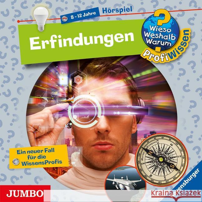 Erfindungen, 1 Audio-CD : Ein neuer Fall für die Wissensprofis. Hörspiel Kienle, Dela 9783833736261