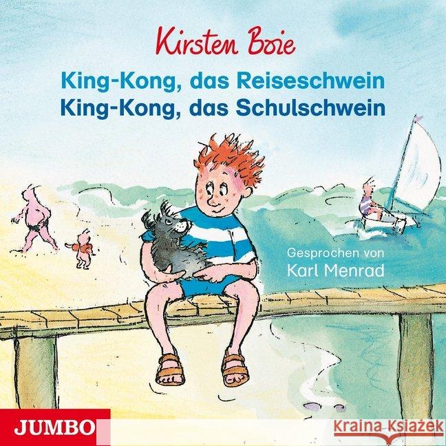 King-Kong, das Reiseschwein & King-Kong, das Schulschwein, 1 Audio-CD : Lesung Boie, Kirsten 9783833736940 Jumbo Neue Medien