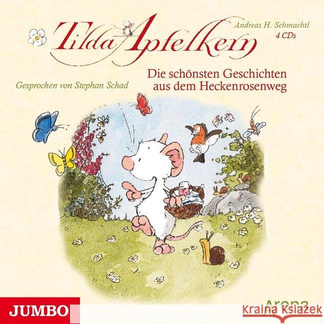 Tilda Apfelkern - Die schönsten Geschichten aus dem Heckenrosenweg, Audio-CD : CD Standard Audio Format, Lesung Schmachtl, Andreas H. 9783833737855