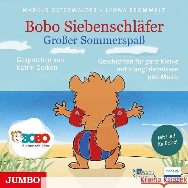 Bobo Siebenschläfer - Großer Sommerspaß, 1 Audio-CD : CD Standard Audio Format, Lesung Osterwalder, Markus 9783833738715 Jumbo Neue Medien