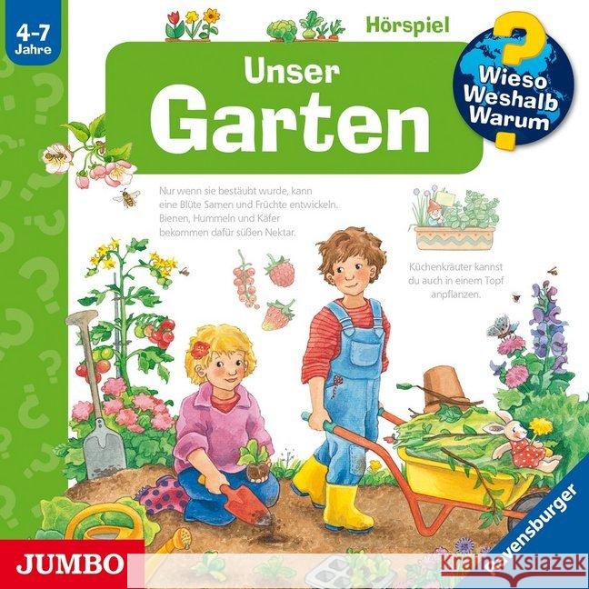 Unser Garten, 1 Audio-CD : Hörspiel Erne, Andrea 9783833739439