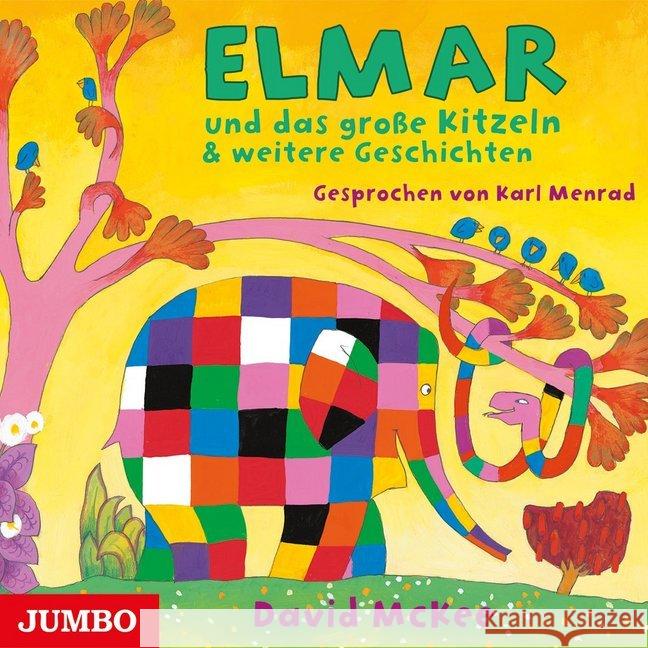 Elmar und das große Kitzeln & weitere Geschichten, 1 Audio-CD : CD Standard Audio Format, Lesung McKee, David 9783833740268