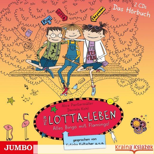 Mein Lotta-Leben - Alles Bingo mit Flamingo!, 2 Audio-CDs : Das Hörbuch zur Filmstory Pantermüller, Alice 9783833741005 Jumbo Neue Medien