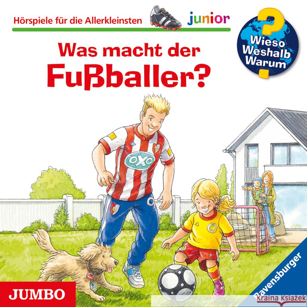 Was macht der Fußballer?, Audio-CD : CD Standard Audio Format, Hörspiel Nieländer, Peter 9783833741159 Jumbo Neue Medien