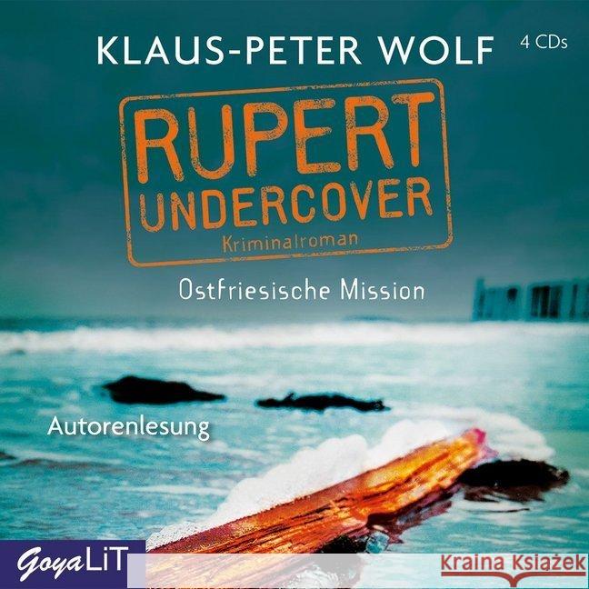 Rupert undercover. Ostfriesische Mission, 4 Audio-CD : CD Standard Audio Format, Lesung Wolf, Klaus-Peter 9783833741289 Jumbo Neue Medien