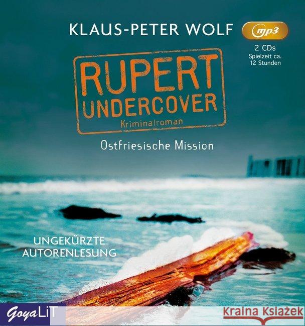 Rupert undercover. Ostfriesische Mission, 2 Audio-CD, MP3 : ungekürzte Lesung, Lesung Wolf, Klaus-Peter 9783833741319 Jumbo Neue Medien