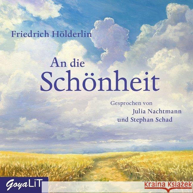 An die Schönheit, 1 Audio-CD : CD Standard Audio Format, Lesung Hölderlin, Friedrich 9783833741555 Jumbo Neue Medien