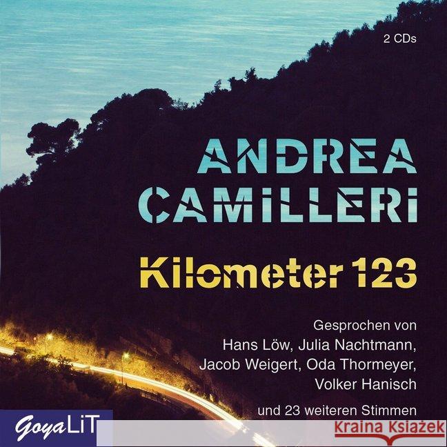Kilometer 123, 2 Audio-CD : CD Standard Audio Format, Lesung Camilleri, Andrea 9783833741609 Jumbo Neue Medien