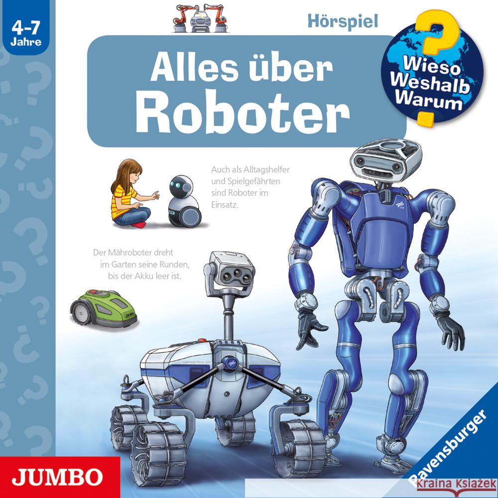 Wieso? Weshalb? Warum? Alles über Roboter, 1 Audio-CD Erne, Andrea, Szylowicki, Sonja 9783833742729 Jumbo Neue Medien