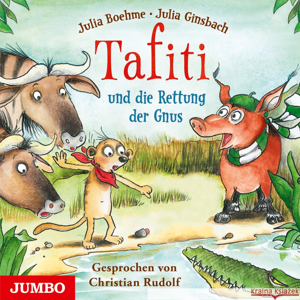 Tafiti und die Rettung der Gnus, Audio-CD Boehme, Julia 9783833743009 Jumbo Neue Medien