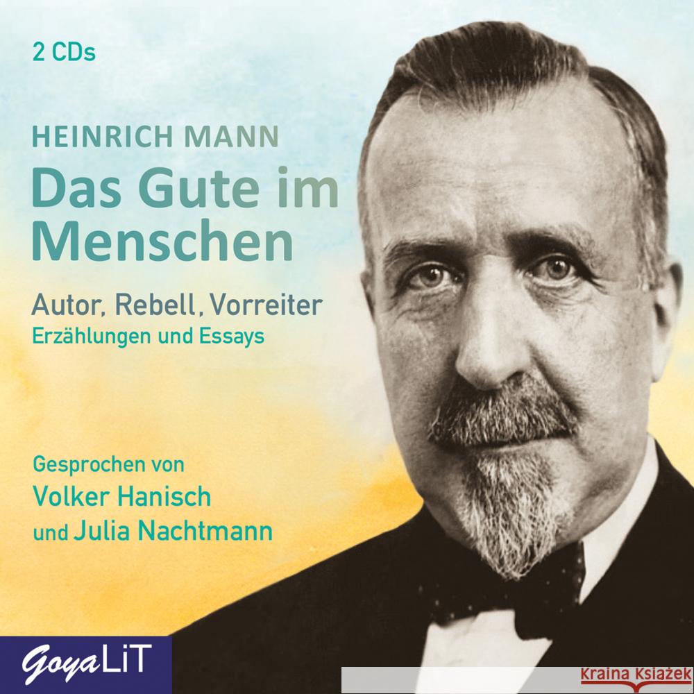 Das Gute im Menschen, 2 Audio-CD Mann, Heinrich 9783833743238 Jumbo Neue Medien