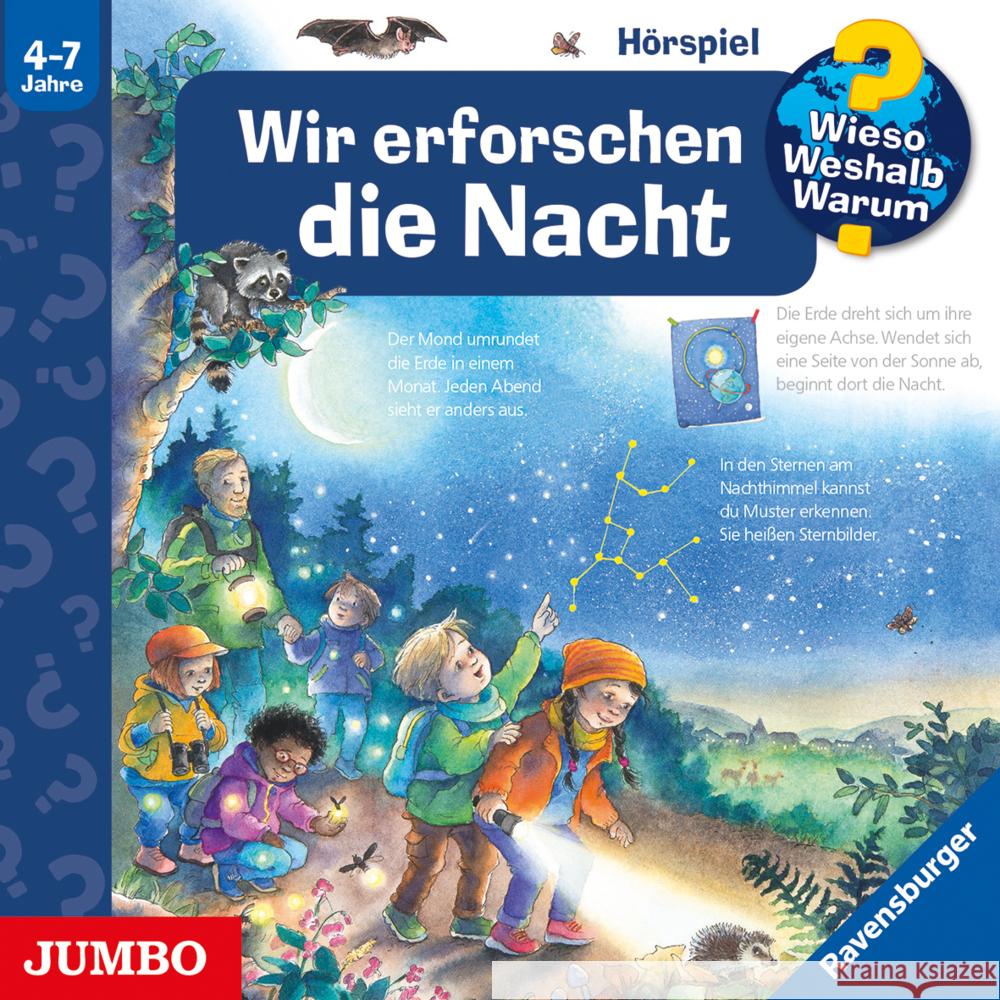 Wieso? Weshalb? Warum? Wir erforschen die Nacht, Audio-CD Gernhäuser, Susanne 9783833743511