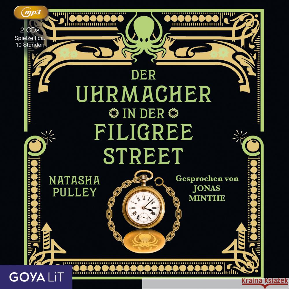 Der Uhrmacher in der Filigree Street, 2 Audio-CD, 2 MP3 Pulley, Natasha 9783833743696 Jumbo Neue Medien