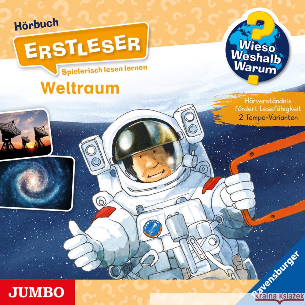 Wieso? Weshalb? Warum? Erstleser Weltraum, Audio-CD Kessel, Carola von 9783833743931