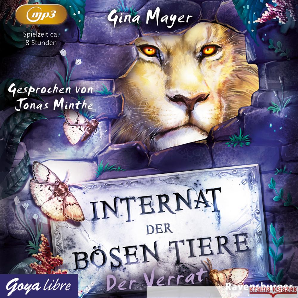 Internat der bösen Tiere, Audio-CD, MP3 Mayer, Gina 9783833743948