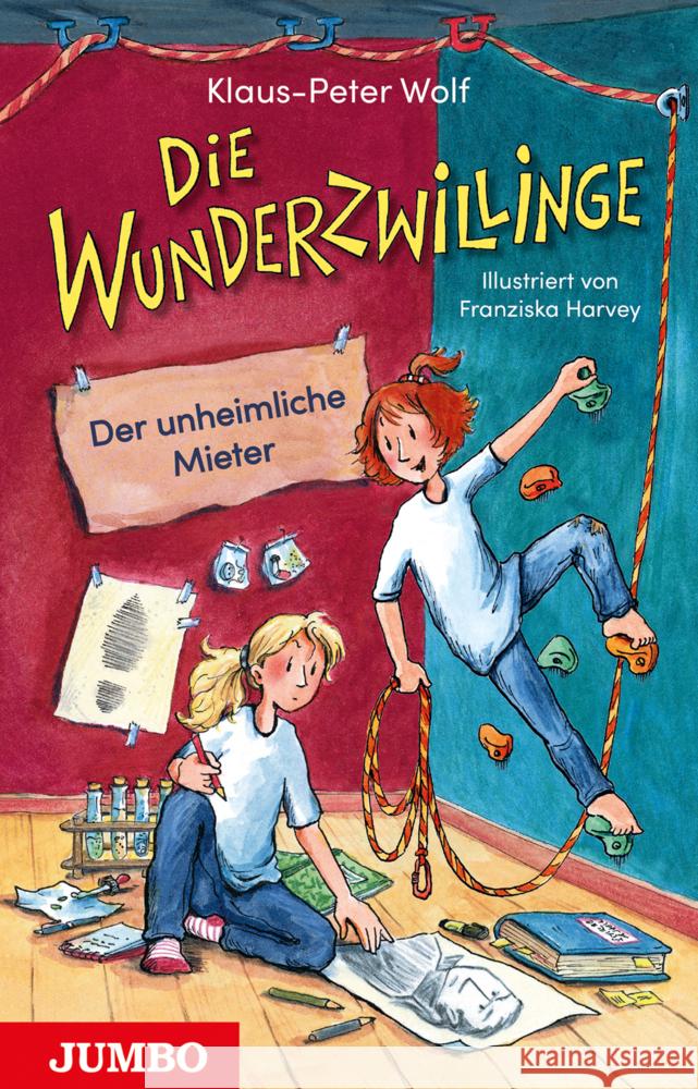 Die Wunderzwillinge. Der unheimliche Mieter Wolf, Klaus-Peter 9783833744297