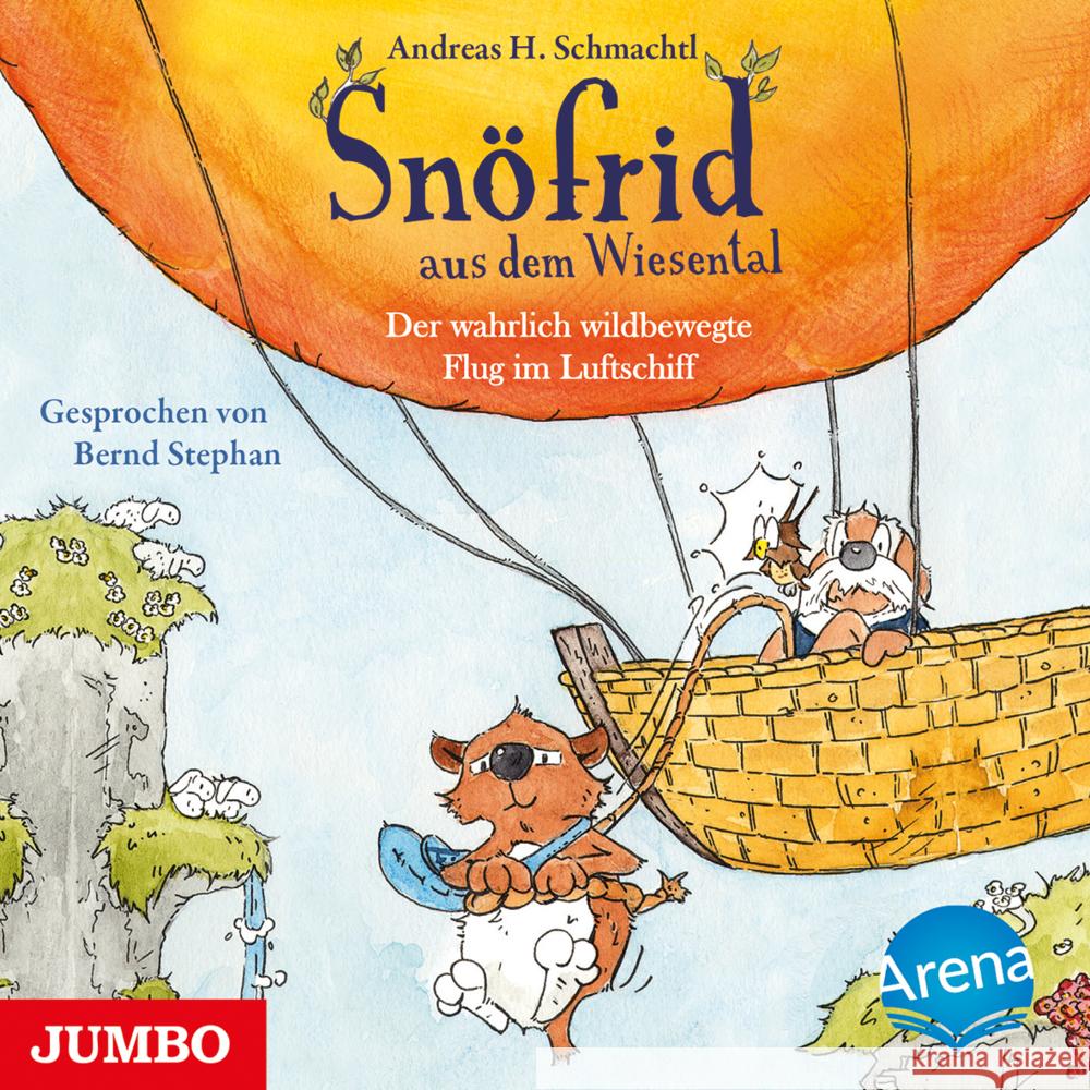 Snöfrid aus dem Wiesental. Der wahrlich wildbewegte Flug im Luftschiff, Audio-CD Schmachtl, Andreas H. 9783833744365 Jumbo Neue Medien