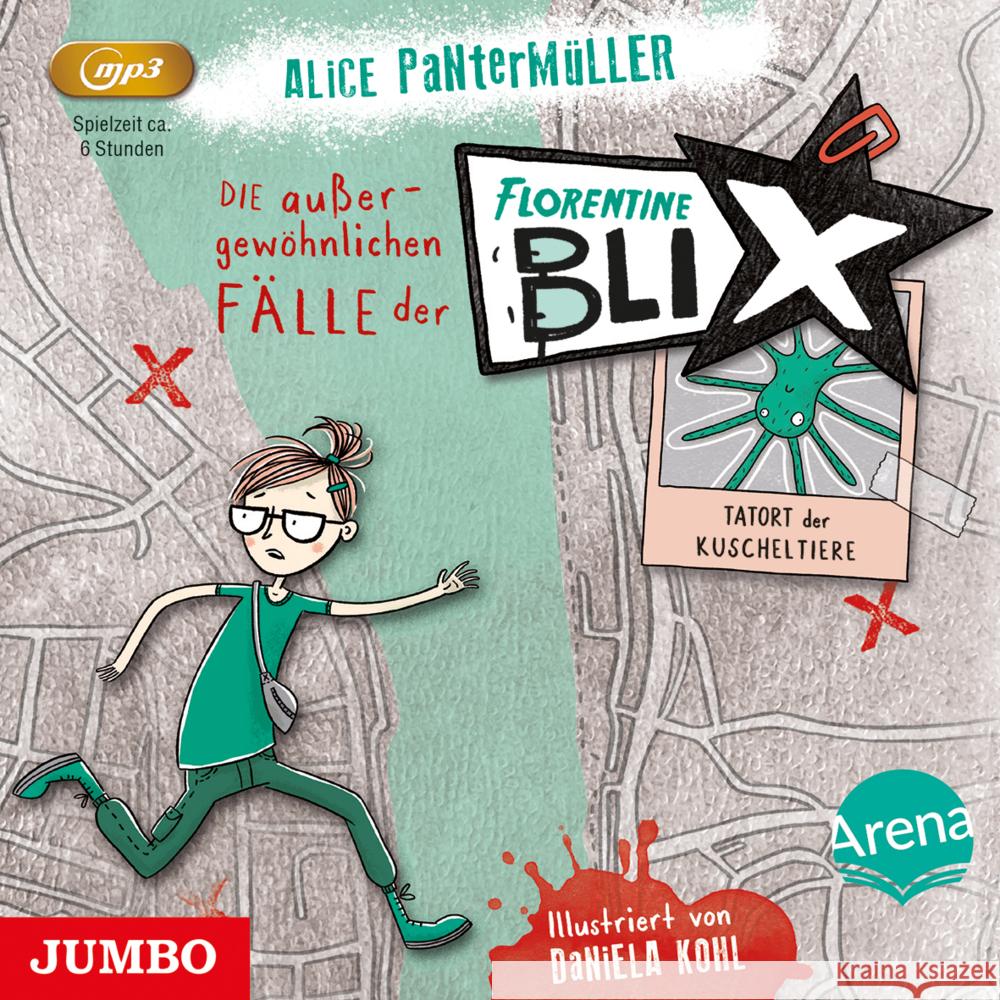 Die außergewöhnlichen Fälle der Florentine Blix. Tatort der Kuscheltiere, Audio-CD Pantermüller, Alice 9783833744396 Jumbo Neue Medien