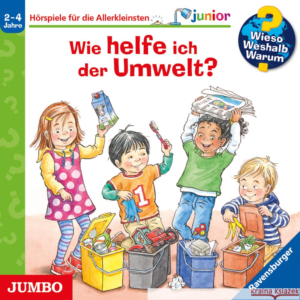 Wieso? Weshalb? Warum? junior. Wie helfe ich der Umwelt?, 1 Audio-CD Mennen, Patricia 9783833744488 Jumbo Neue Medien