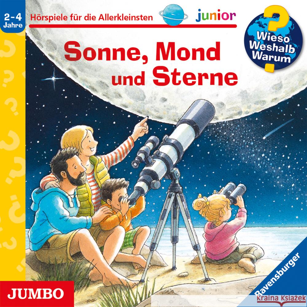 Wieso? Weshalb? Warum? junior. Sonne, Mond und Sterne, Audio-CD Nieländer, Peter 9783833745119 Jumbo Neue Medien