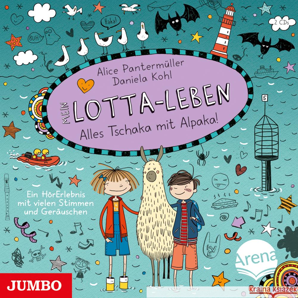 Mein Lotta-Leben. Alles tschaka mit Alpaka. Das Original-Hörbuch zur Filmstory, 2 Audio-CD Pantermüller, Alice 9783833745393