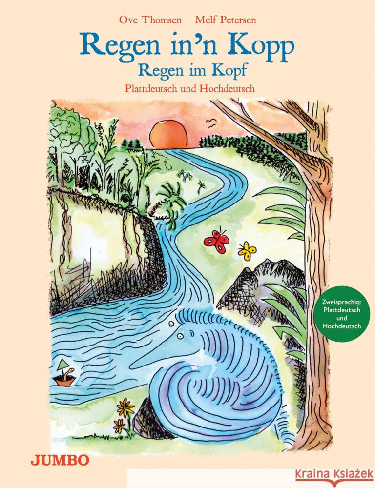 Regen im Kopf (Plattdeutsch und Hochdeutsch) Thomsen, Ove 9783833746154