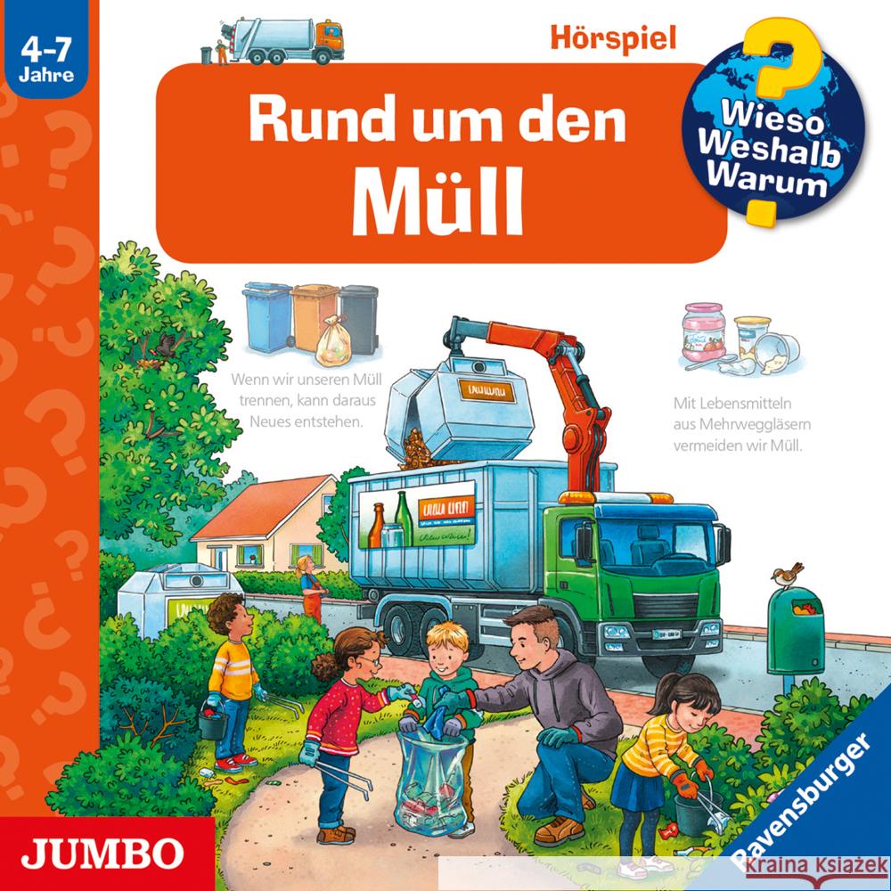 Wieso? Weshalb? Warum? Rund um den Müll, Audio-CD v. Kessel, Carola 9783833746710