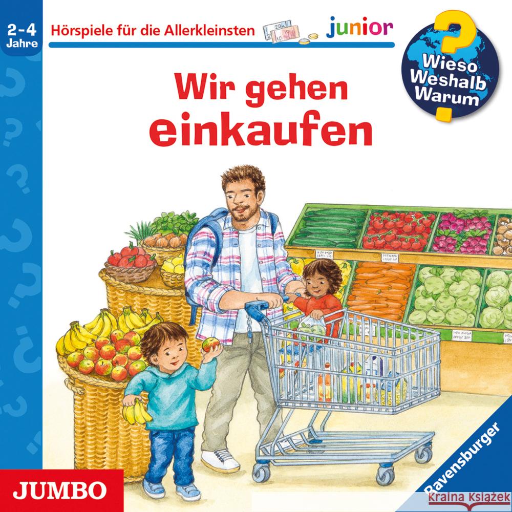 Wieso? Weshalb? Warum? junior. Wir gehen einkaufen Mennen, Patricia 9783833747182 Jumbo Neue Medien