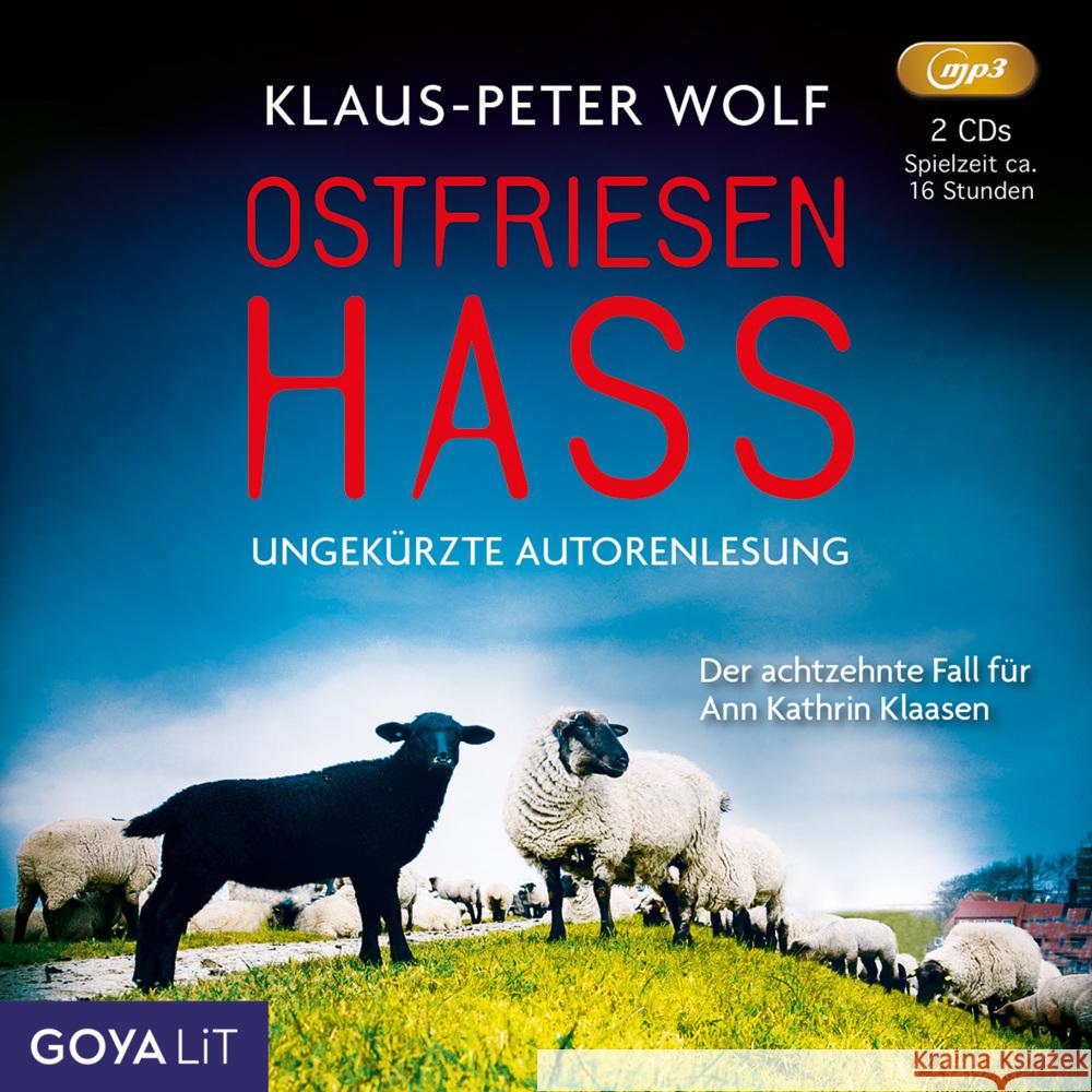 Ostfriesenhass, 2 Audio-CD, MP3 Wolf, Klaus-Peter 9783833747540