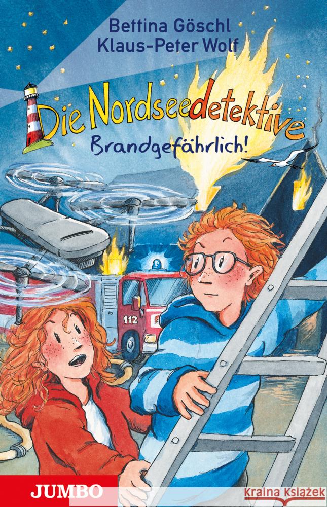 Die Nordseedetektive. Brandgefährlich! Wolf, Klaus-Peter, Göschl, Bettina 9783833747632 Jumbo Neue Medien