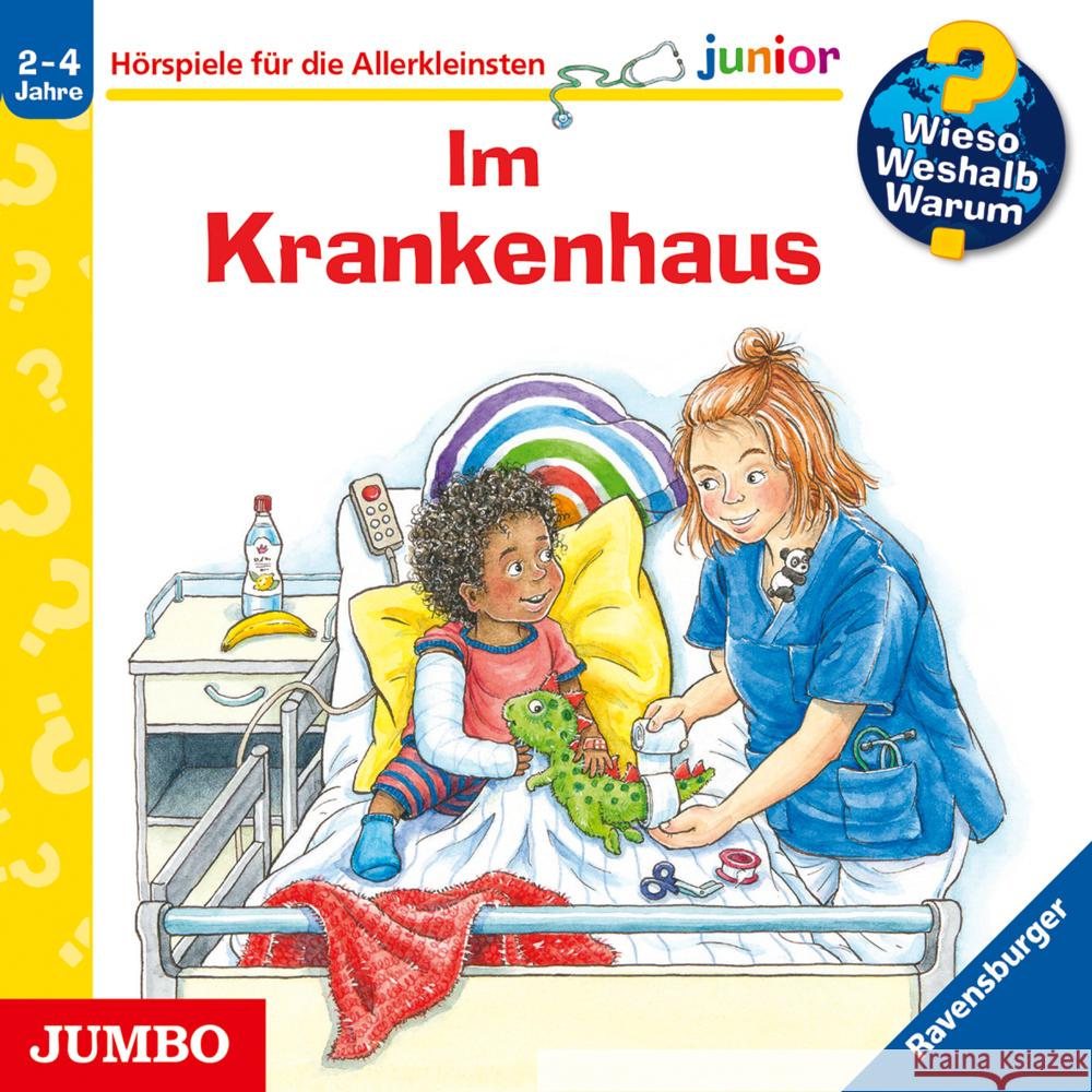 Wieso? Weshalb? Warum? junior. Im Krankenhaus, 1 Audio-CD Kessel, Carola von 9783833748158