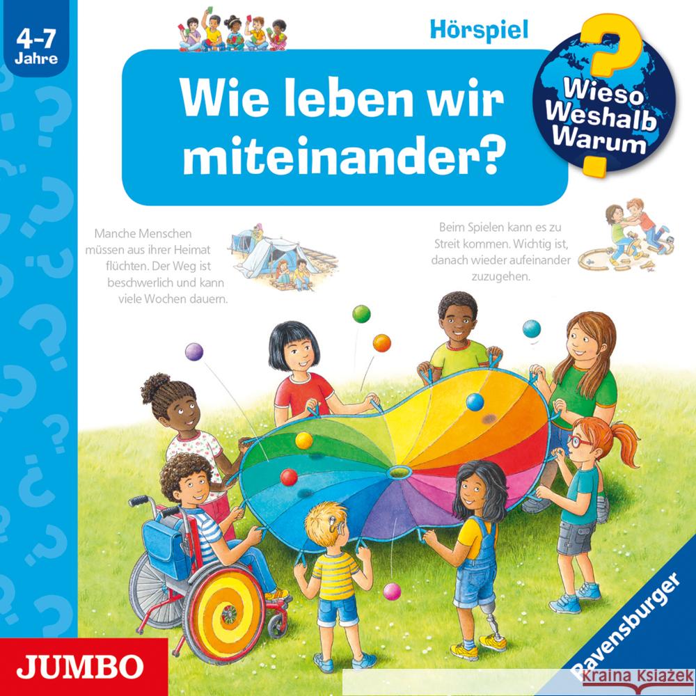 Wieso? Weshalb? Warum? Wie leben wir miteinander?, 1 Audio-CD Mennen, Patricia 9783833748196 Jumbo Neue Medien