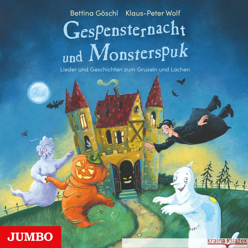 Gespensternacht und Monsterspuk. Lieder und Geschichten zum Gruseln und Lachen, 1 Audio-CD Wolf, Klaus-Peter, Göschl, Bettina 9783833748714 Jumbo Neue Medien