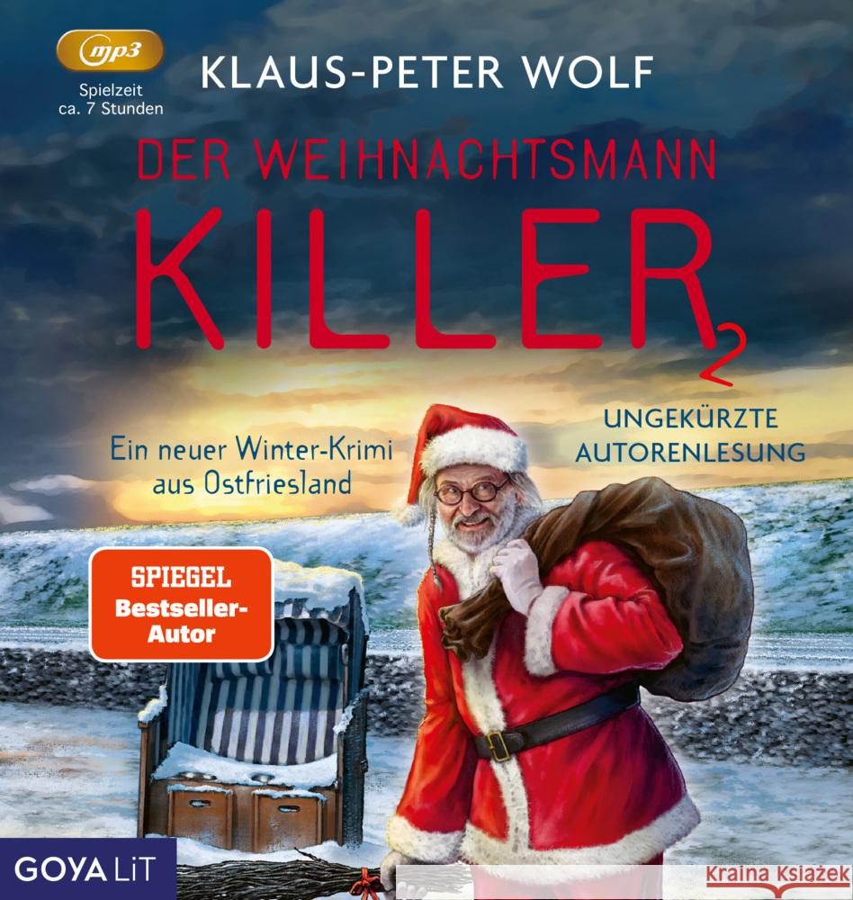 Der Weihnmachtsmannkiller 2, 1 Audio-CD, 1 MP3 Wolf, Klaus-Peter 9783833748738