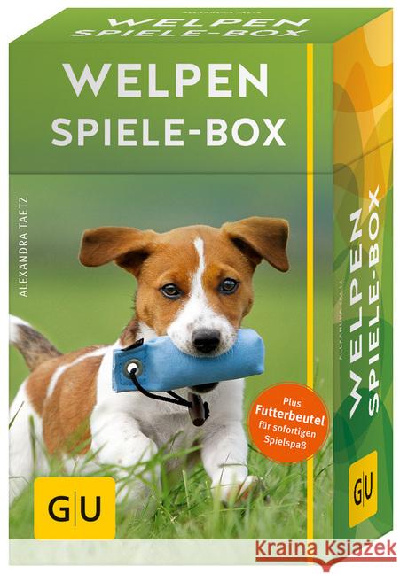 Welpen-Spiele-Box : Plus Futterbeutel für sofortigen Spielspaß Taetz, Alexandra 9783833833274 Gräfe & Unzer