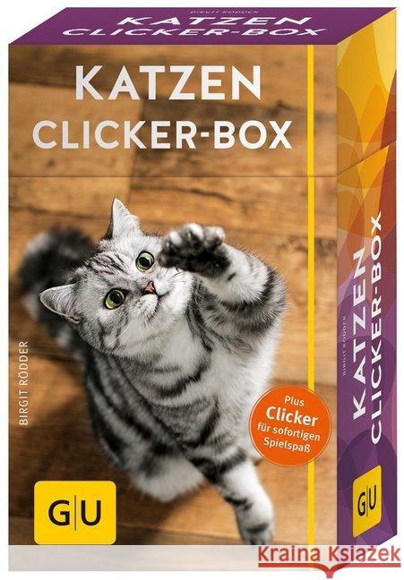 Katzen-Clicker-Box : Plus Clicker für sofortigen Spielspaß Rödder, Birgit 9783833835926 Gräfe & Unzer