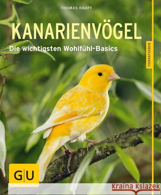 Kanarienvögel : Die wichtigsten Wohlfühl-Basics Haupt, Thomas 9783833855092