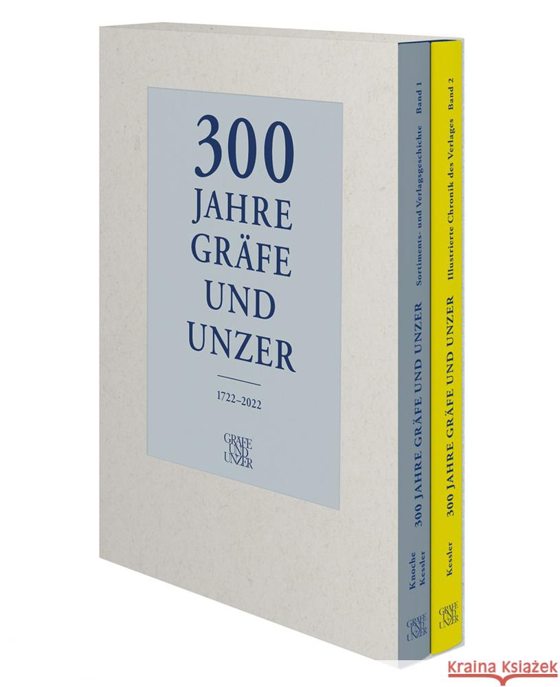 300 Jahre GRÄFE UND UNZER (Bände 1+2) Knoche, Michael, Kessler, Georg 9783833887574