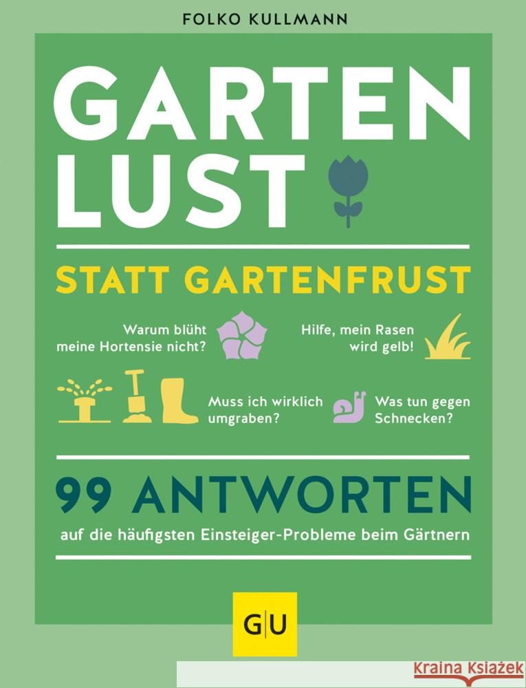 Gartenlust statt Gartenfrust Kullmann, Folko 9783833889660 Gräfe & Unzer