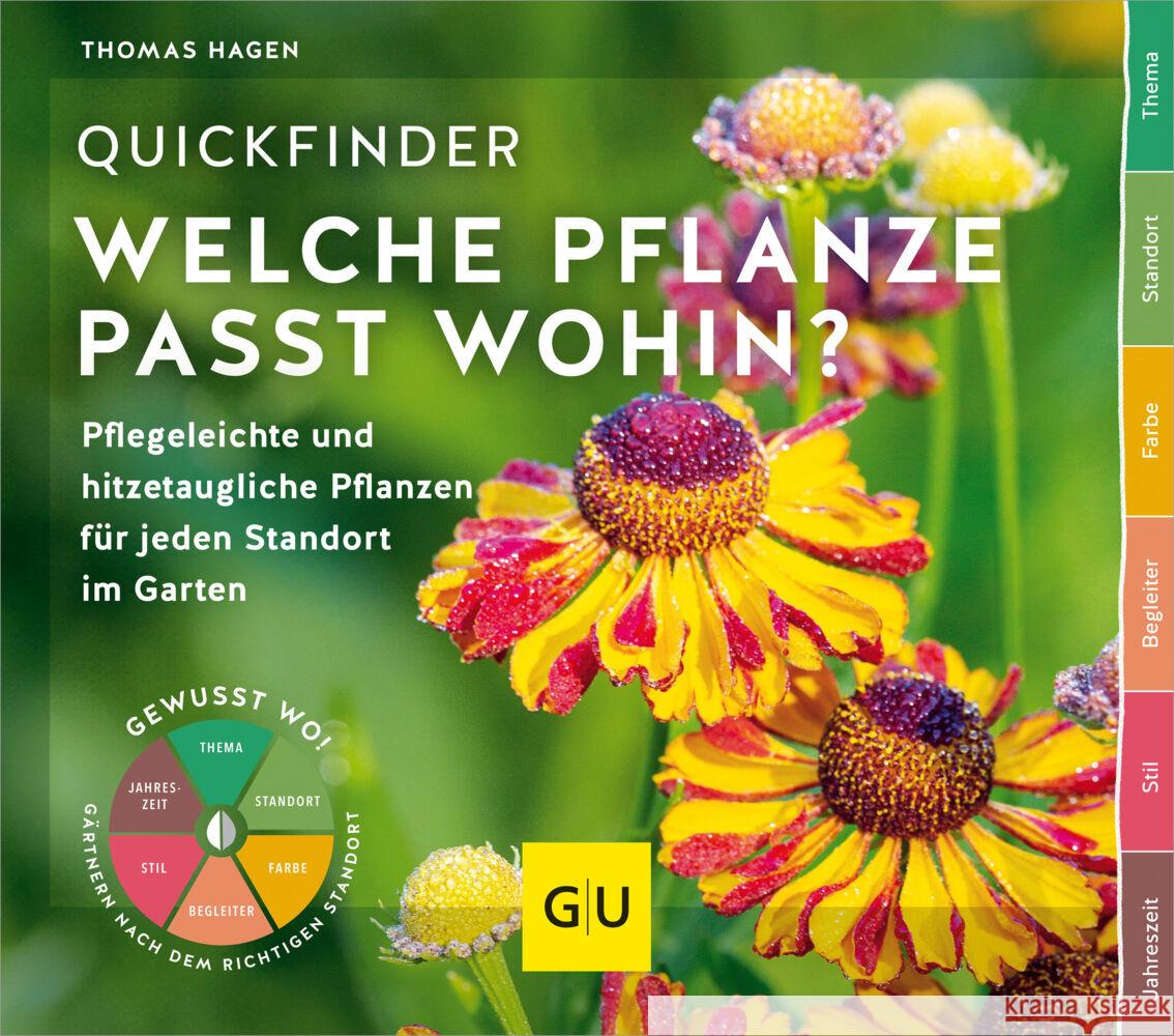 Quickfinder Welche Pflanze passt wohin? Hagen, Thomas 9783833895494 Gräfe & Unzer