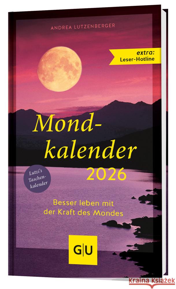 Mondkalender 2026 Lutzenberger, Andrea 9783833897207