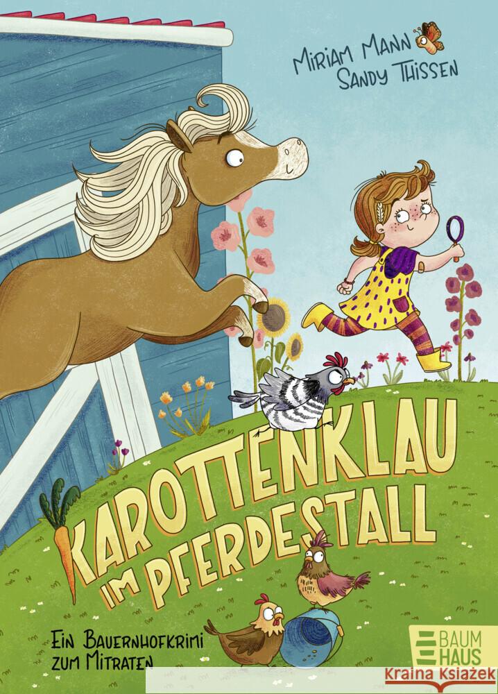 Karottenklau im Pferdestall - Ein Bauernhofkrimi zum Mitraten Mann, Miriam 9783833908668 Baumhaus Medien