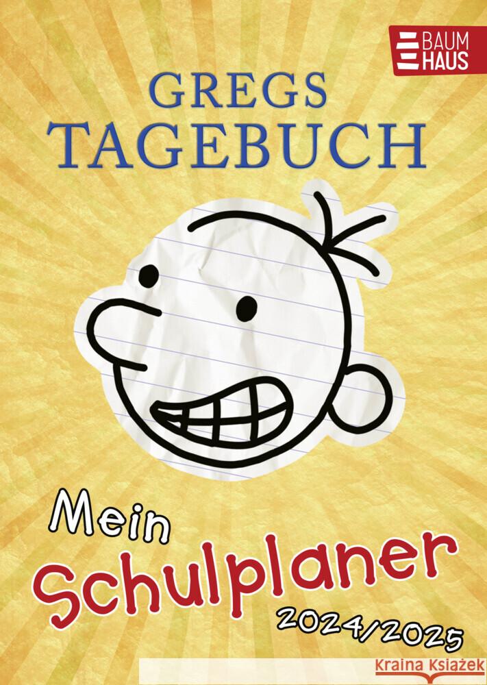 Gregs Tagebuch - Mein Schulplaner 2024/2025 Kinney, Jeff 9783833908828