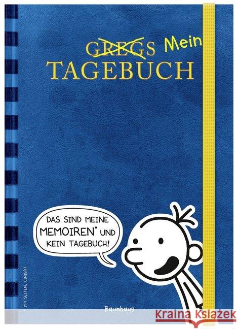 Gregs (Mein) Tagebuch (blau) Kinney, Jeff 9783833955006