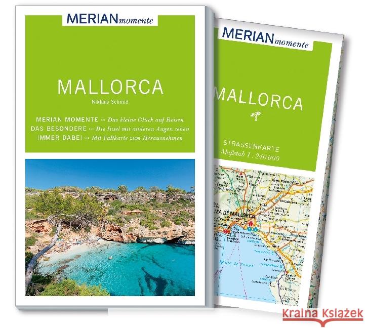 MERIAN momente Reiseführer Mallorca : Mit Extra-Karte zum Herausnehmen Schmid, Niklaus 9783834222879 Travel House Media